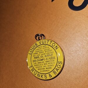 Louis Vuitton Yellow Trunks & Bags Charm